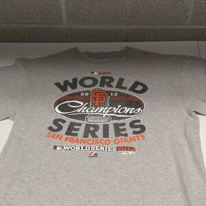 Majestic Gray San Francisco Giants Champions Tee
